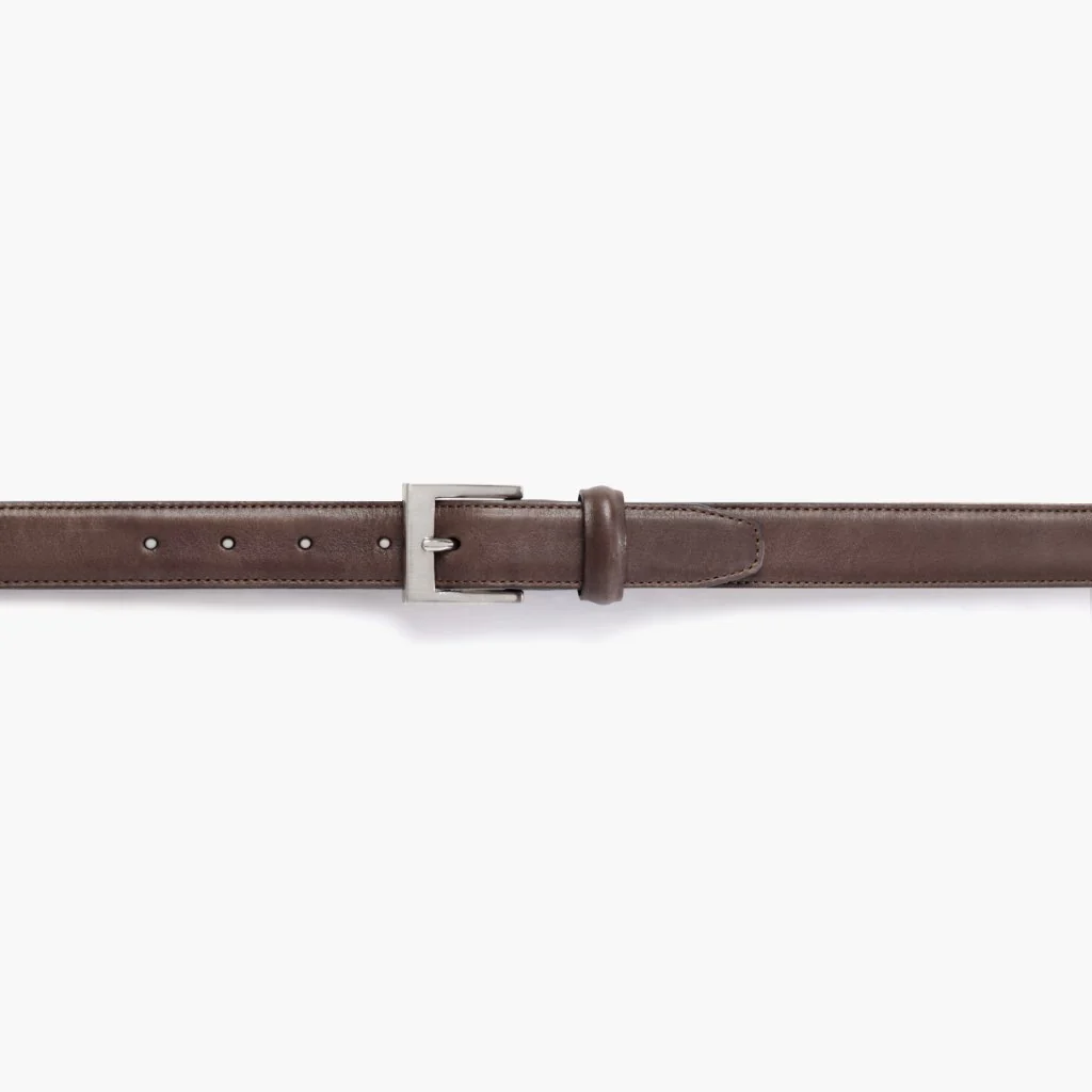 Men's Classic Leather Belt | Old English - Image 2