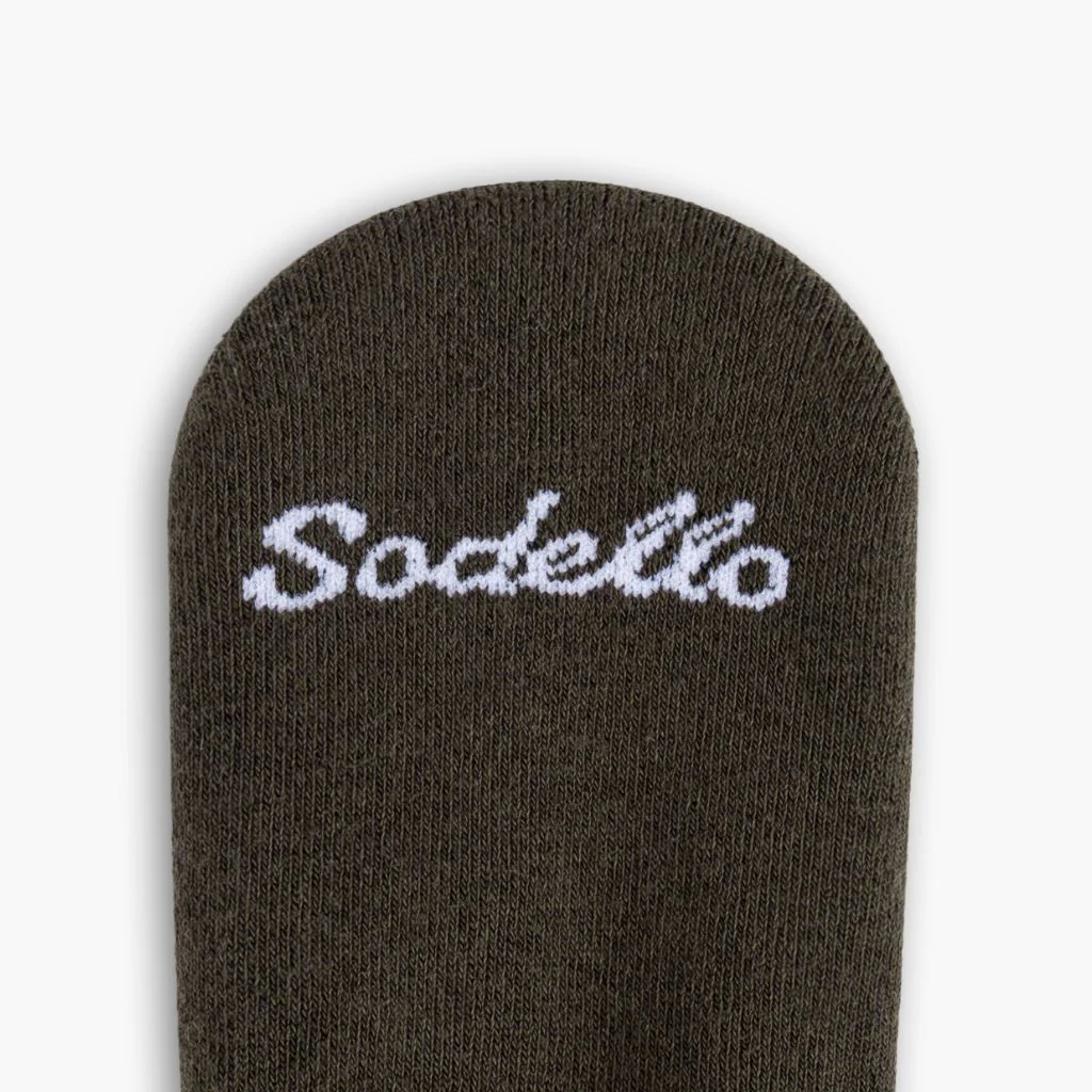 Men's Classic No Show Sock | Olive - Image 3