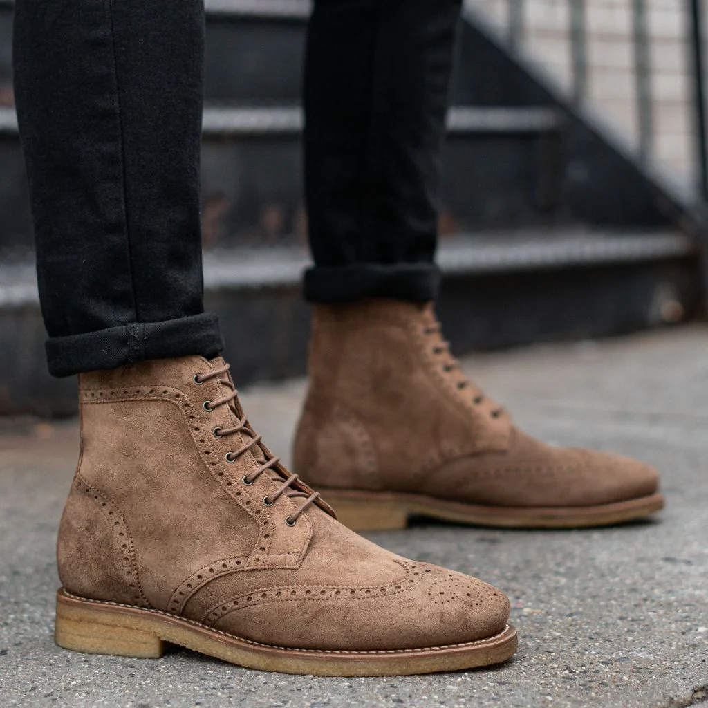 Wingtip | Caramel Suede - Image 5