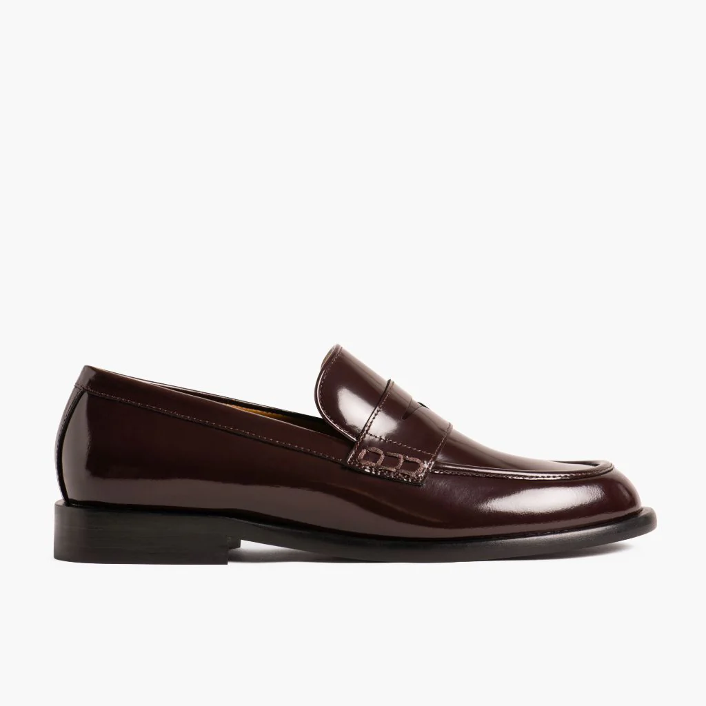 Dress Penny | Burgundy - Image 2