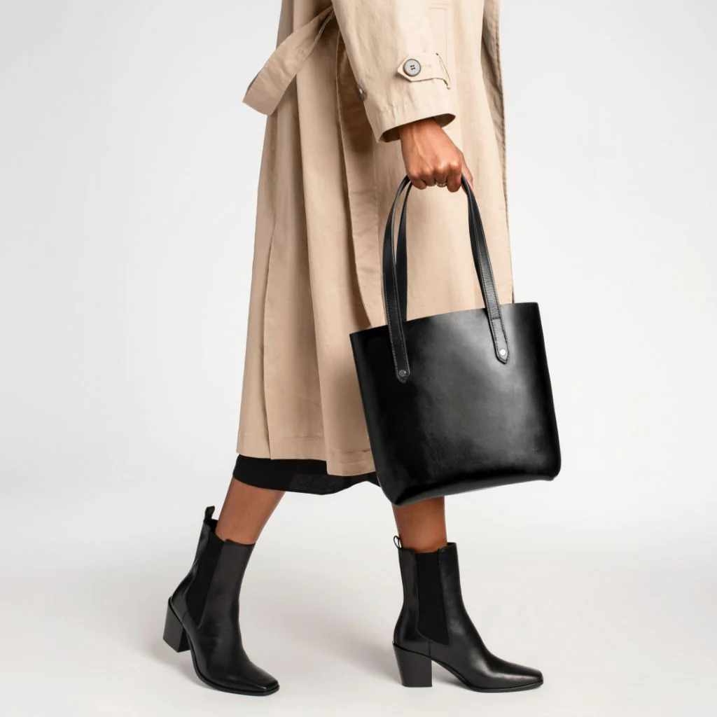 Everyday Tote | Black (S) (Silver) - Image 8