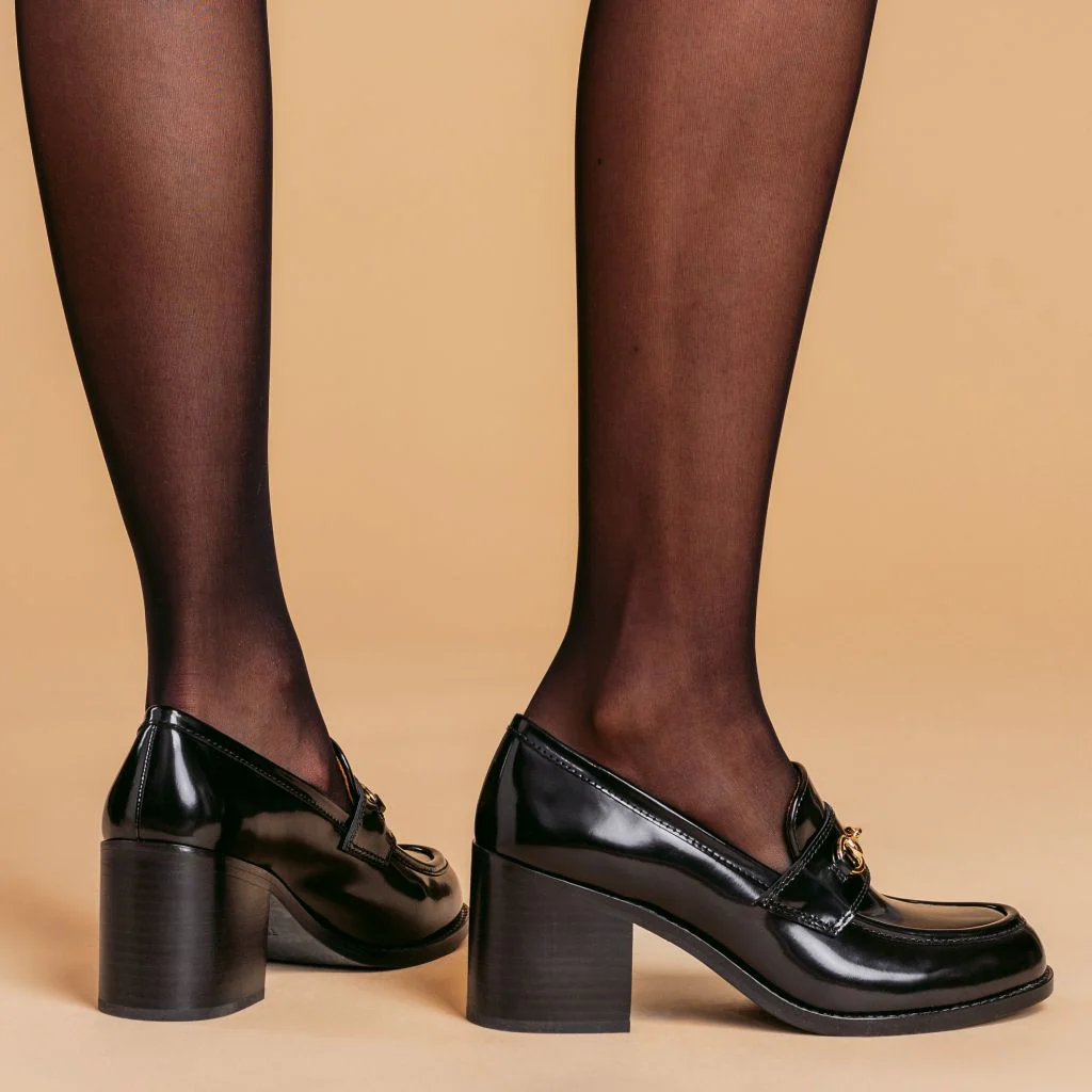 High Heel Penny | Black & Gold - Image 6