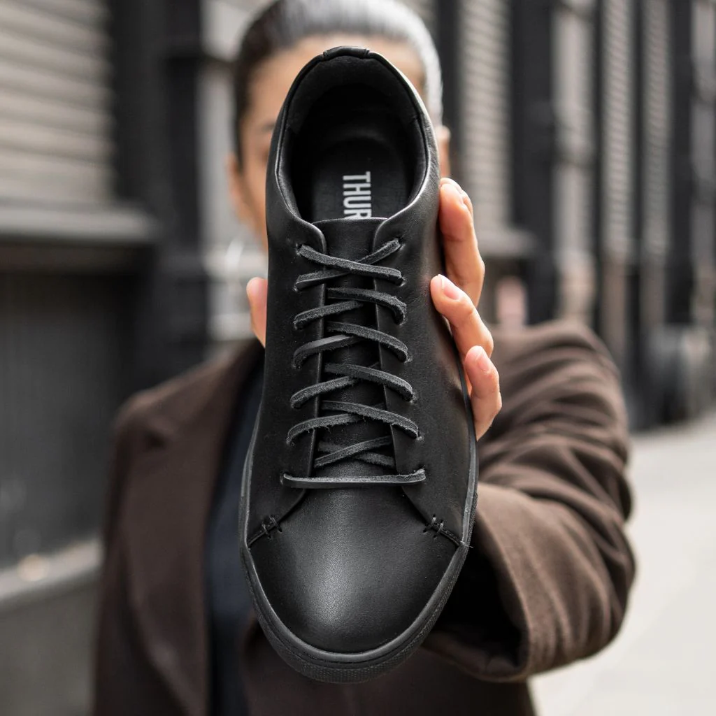 Women's Premier Low Top | Black Vachetta - Image 8