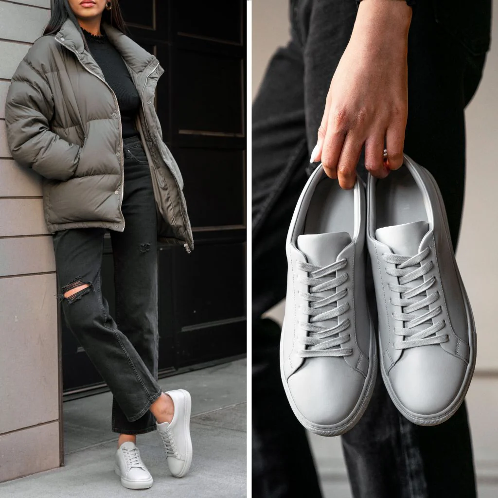 Women's Premier Low Top | Light Grey - Image 8
